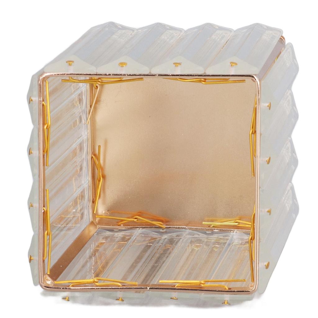 Makeup Brush Holder Large Capacity Elegant Style Durable Fadeless Corrosion Resistant Makeup Brush Organizer