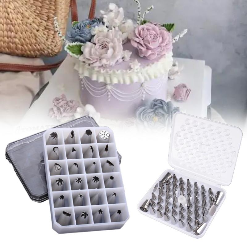 Stainless Piping Steel Nozzle Sets Cake Decorating Tools Baking Prop Pastries