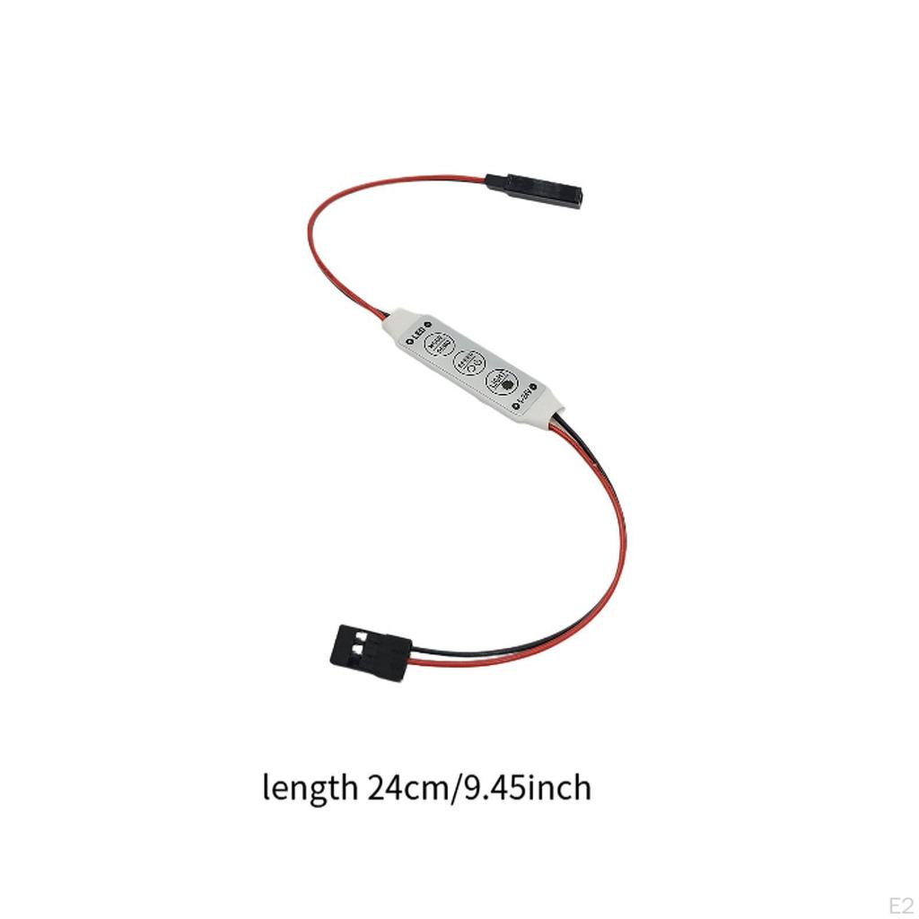 RC Auto LED Steuerlichtschalter Ein Aus Stromzubehör für Modell Hobby