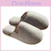 Indoor Cotton Slippers For Women Men With Nonslip Sole And Warm Plush For Autumn Winter Comfort