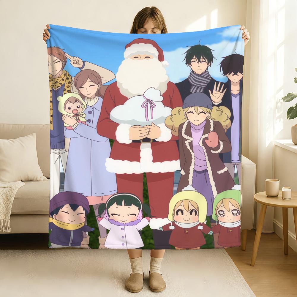 Anime Cute School Babysitters Blanket Soft and Skin Friendly For Couch Bed Napping Bedspread All Seasons Comforter