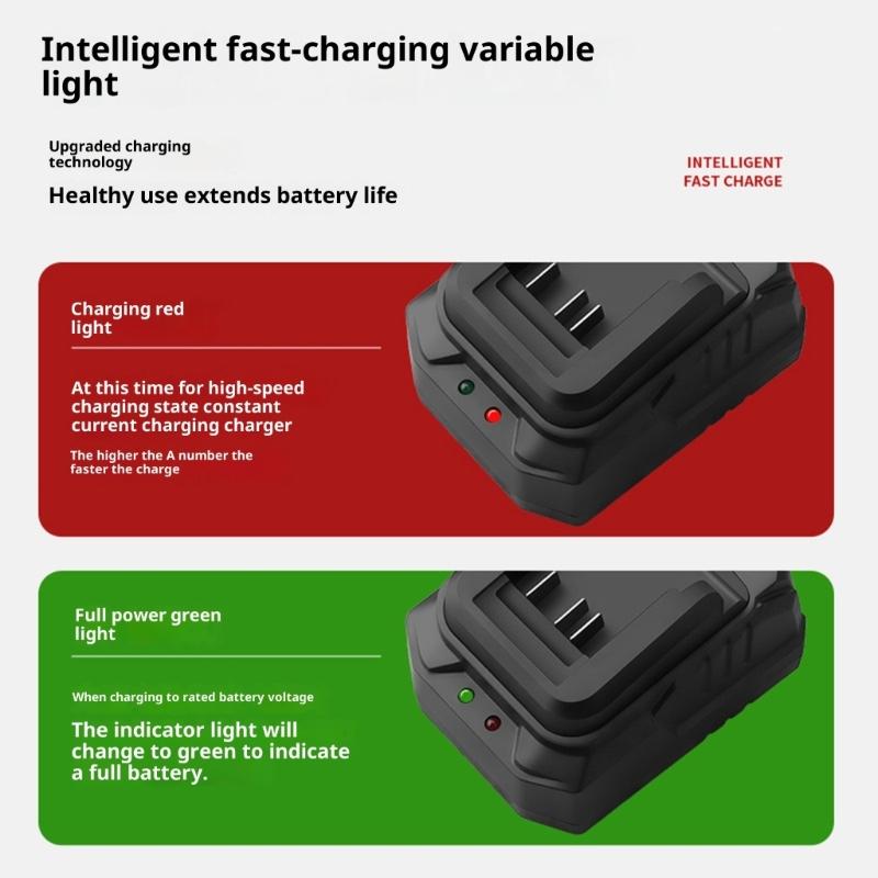 Battery Model Charger for 20V Electric Drill Electric Wrench Angle Grinder Charger Electric Tool Battery Charger