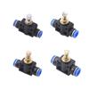 Pneumatic Fitting Pipe Connector Tube Air Quick Fittings Pneumatic Air Hose Couplers For Industrial And Home Air Systems