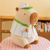 Capybara Baseball Cartoon Cute Plush Toy Soft Fill Doll Children Gift Holiday