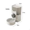 Automatic Hanging Water Dispenser Dog Drinking 1000ml Dripless Bottle for ,