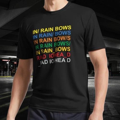 best of radio in rainbows Active T-Shirt Funny Size Mode American T-shirt 3XL