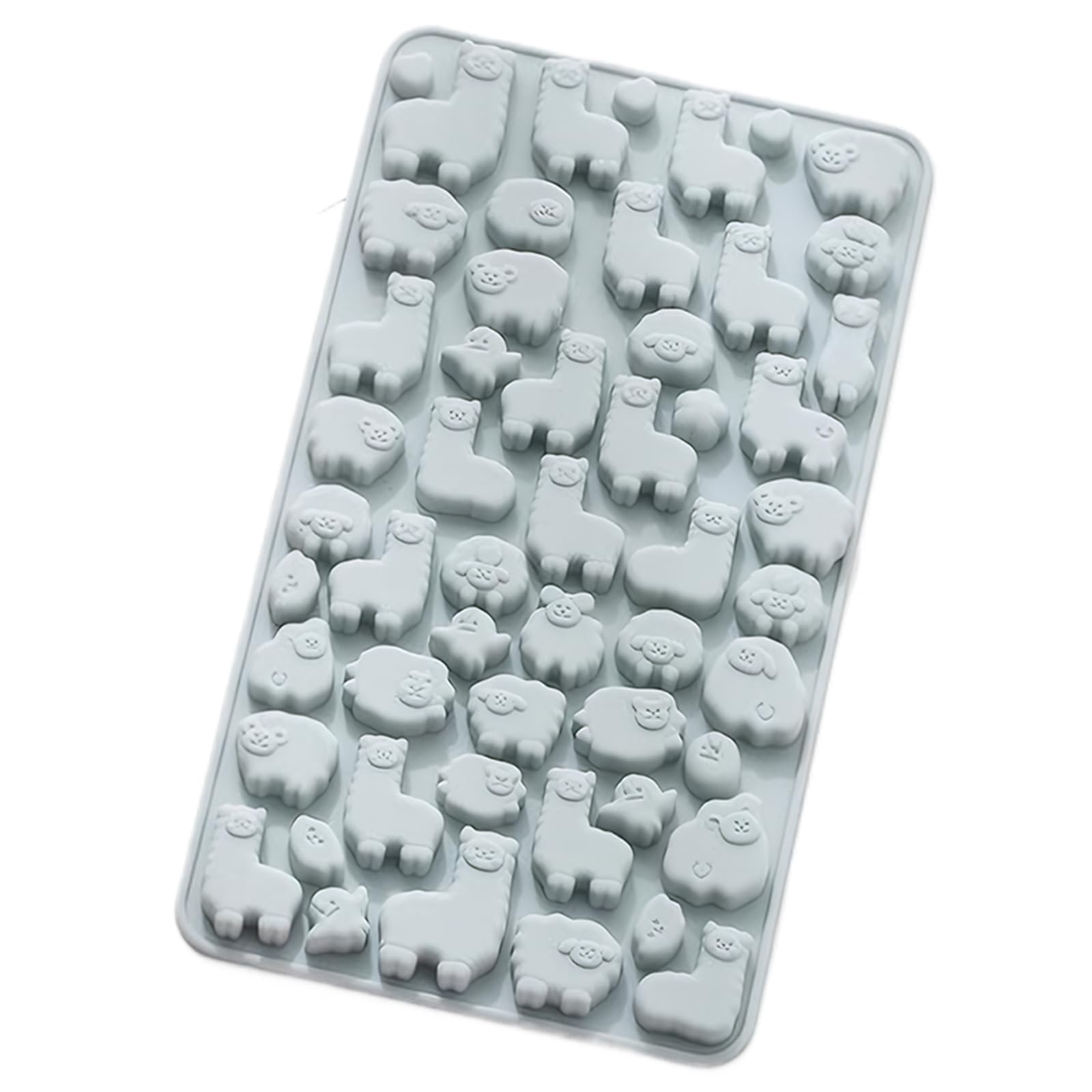 

Meltryllis Silicone Candy Handmade Jelly Chocolate Ice Cube Heat and Cold Animal Design Gray Molds, Molds, Molds, Trays, Food-Grade Silicone,