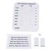 Dog Feeding Reminder Magnetic Reminder Sticker 2 Times 3 Times a Day Indication Chart Prevent Overfeeding or Obesity