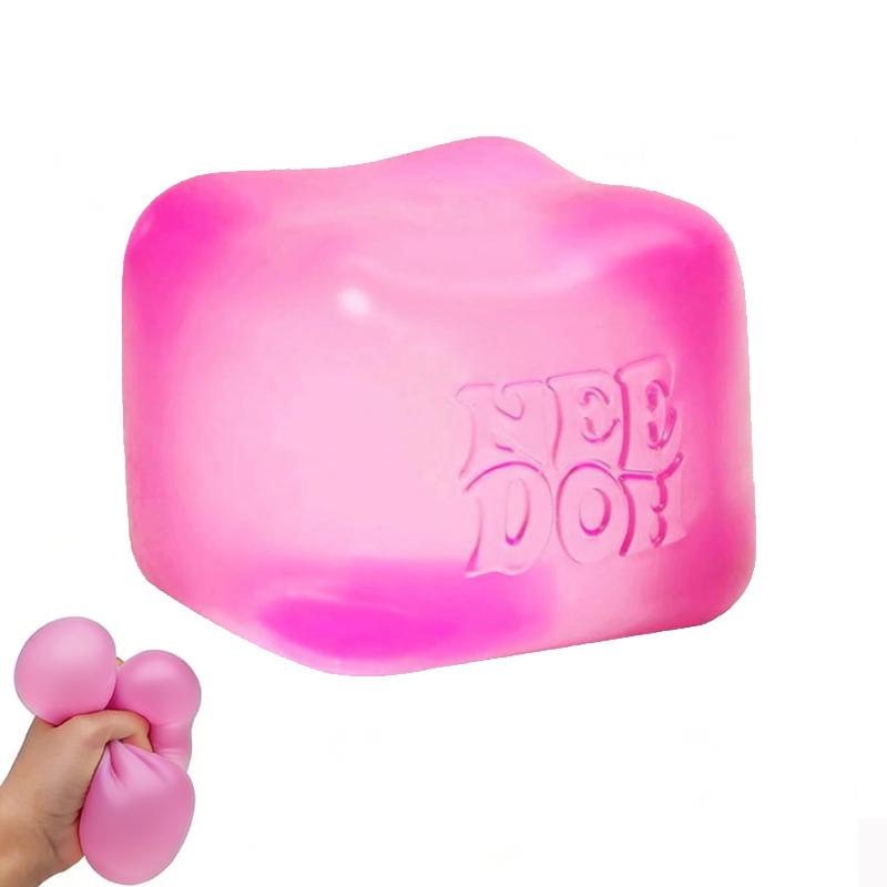 

Schylling Nice Cube Tactile Fidgeting Plaything Cube Stress Ease Anxiety Sensory Toy For Focus & Calming Party Gifts