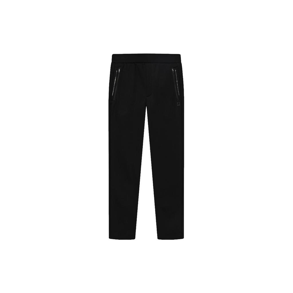 New FILA Knitted Sweatpants Men's Black F51M348605FBK