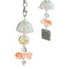 1pc Ins Wind Goldfish Handmade Bead Pendant Small Fish Wind Chime Phone Chain Bag Colorful Bead Pendant