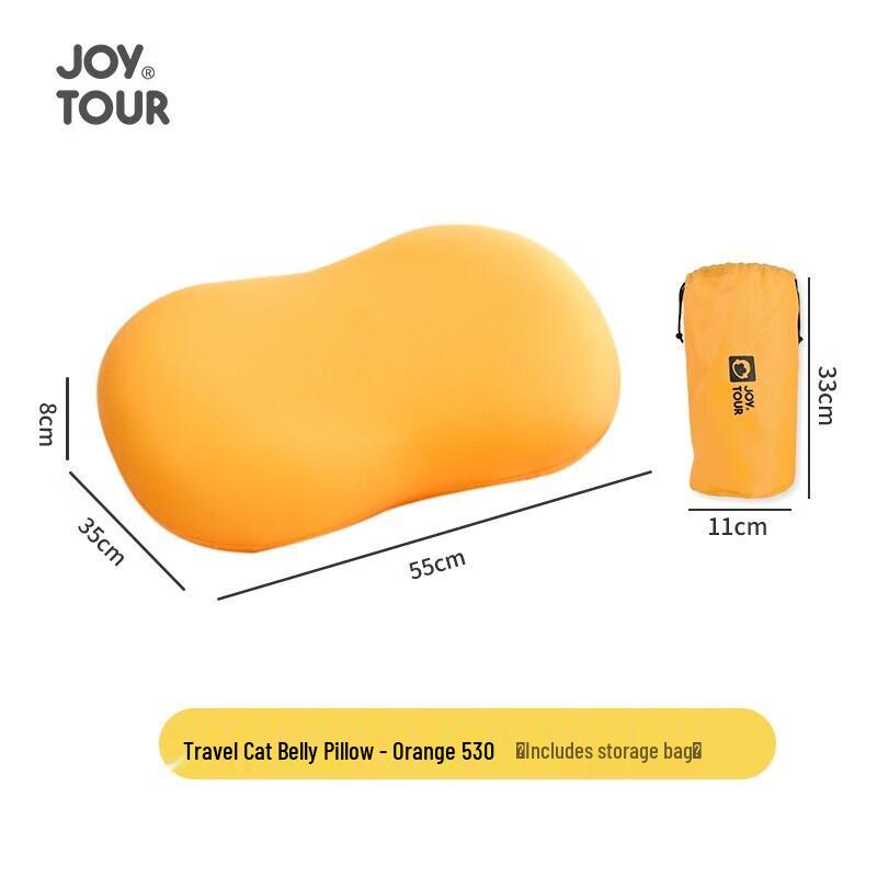 JOYTOUR Travel Cat Belly Memory Foam Pillow 1
