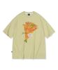 CPGN STUDIO Dtp Petit Flower Short Sleeve T-Shirt Olive