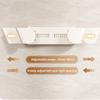 Telescopic Kitchen Pot Lid Rack Multi-functional Kitchen Pot Lid Storage Tool Cutting Board Storage Device Wall-mounted