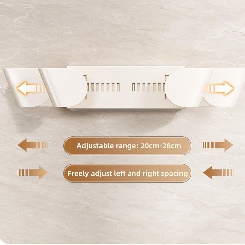 Telescopic Kitchen Pot Lid Rack Multi-functional Kitchen Pot Lid Storage Tool Cutting Board Storage Device Wall-mounted