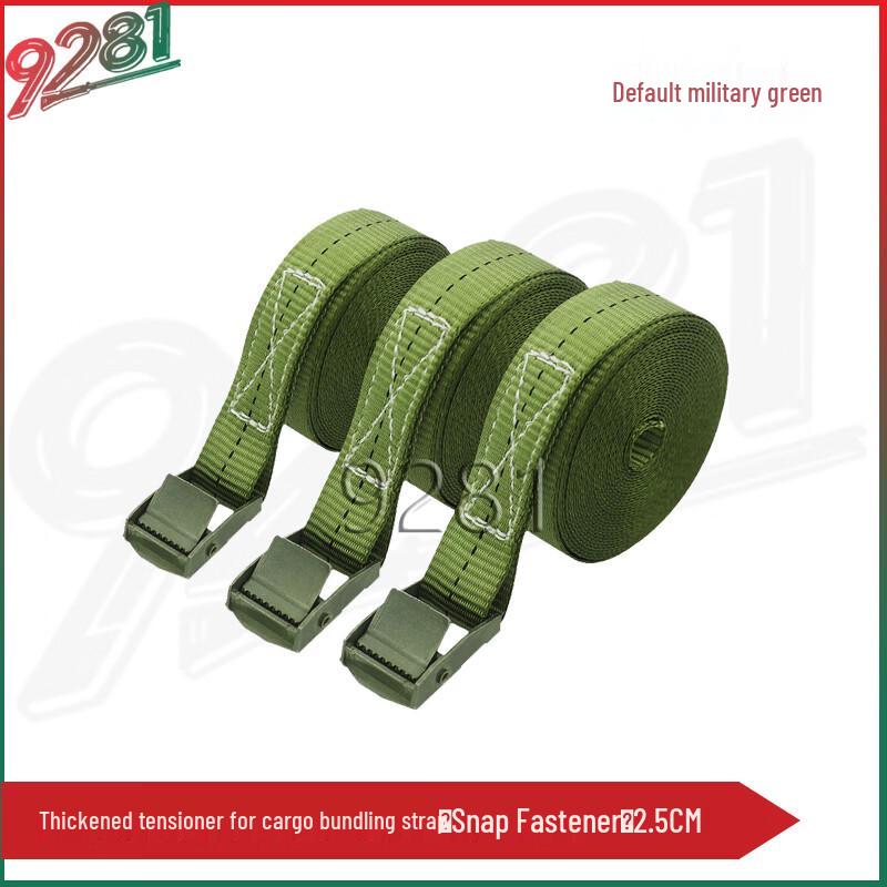 Heavy-Duty Cargo Lashing Strap with Buckle