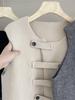 Women's 2026 Autumn/Winter Sleeveless Cardigan Vest