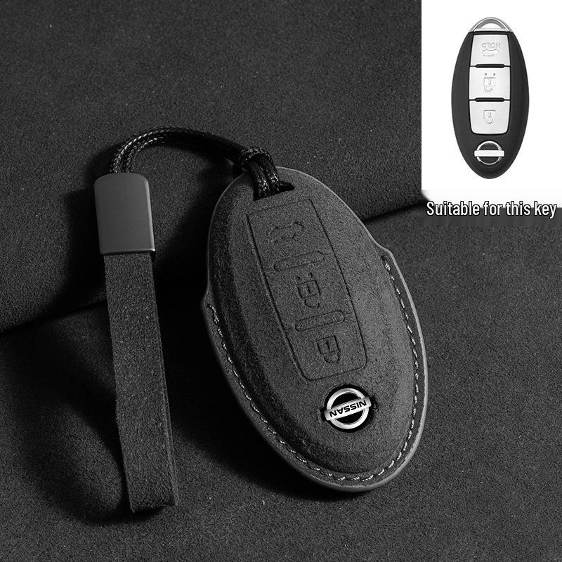 Nissan Car Key Cover for Altima, Sylphy (14th Gen), Qashqai, X-Trail, Tiida, Bluebird, Kicks, Tanlu, Loulan