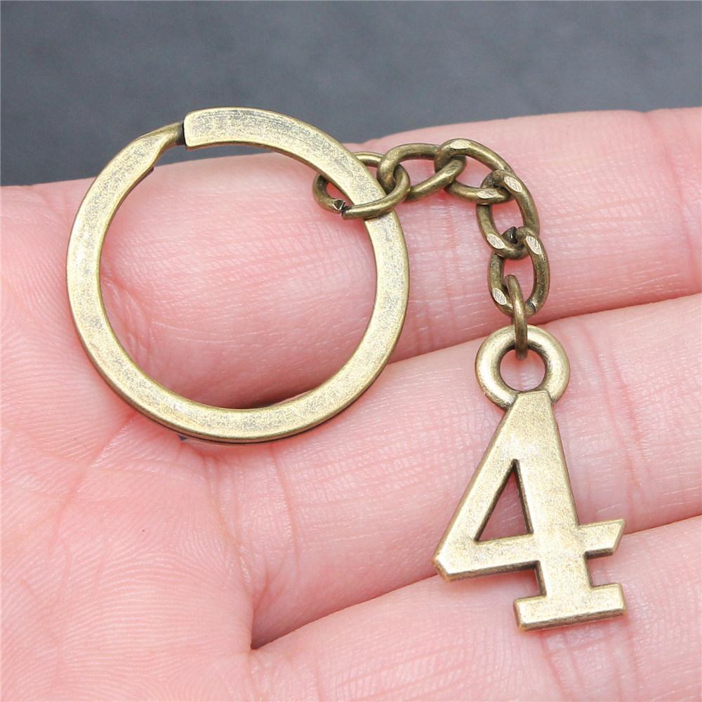 Brelok 28mm Numerowane Tabliczki Minimalistyczne Komponenty Biżuterii QY033