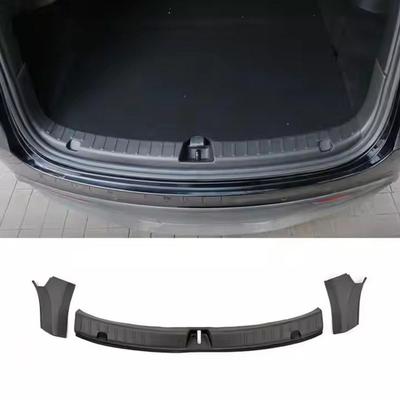 TPE Trunk Threshold Strip Anti Scratch Boot Loading Pad Protector ABS Side Corner Cover For Tesla Model Y Juniper/Launch 20 D3H8