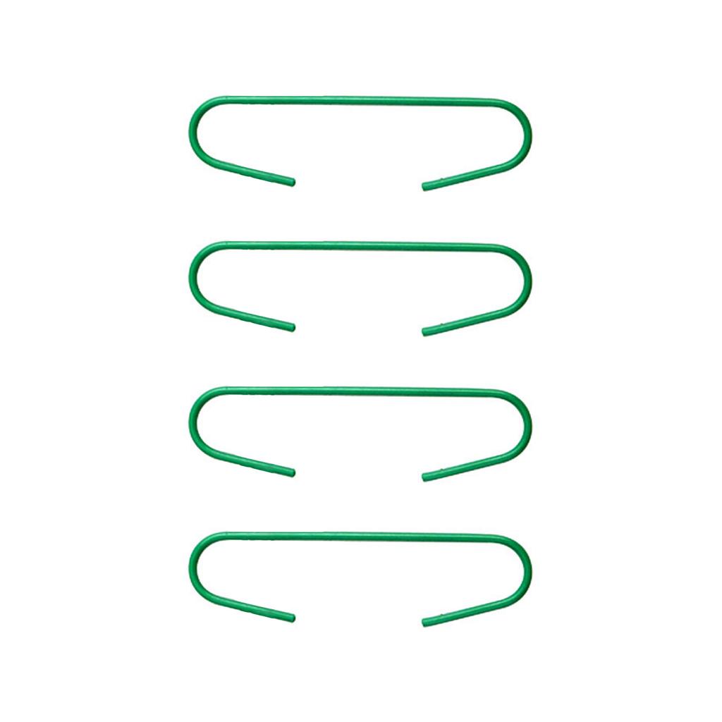 100pcs Christmas Ornament Hooks Metal C-Shaped Hook Holder Christmas Tree Ball Pendant Hanging Decoration for New Year