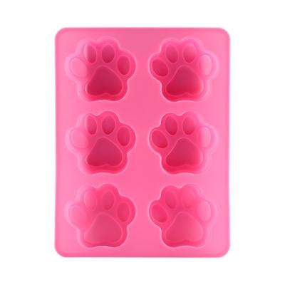 Small Dog Cat Foot Footprint   Silicone NaPAW   Chocolate Fondant Sugar Craft Cake Tool