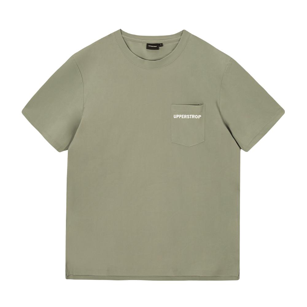 Upper Strop Golf [Umt25018-03] Upst Golf Men S Pocket Round T-Shirt Olive Khaki Olive Khaki/Xl