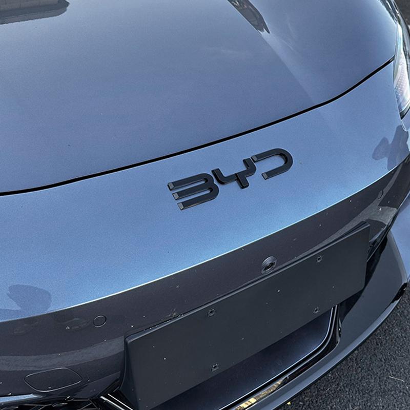 For BYD Seal 06 GT Front Emblem Modification Black Warrior Car Badge Covering Styles Logo