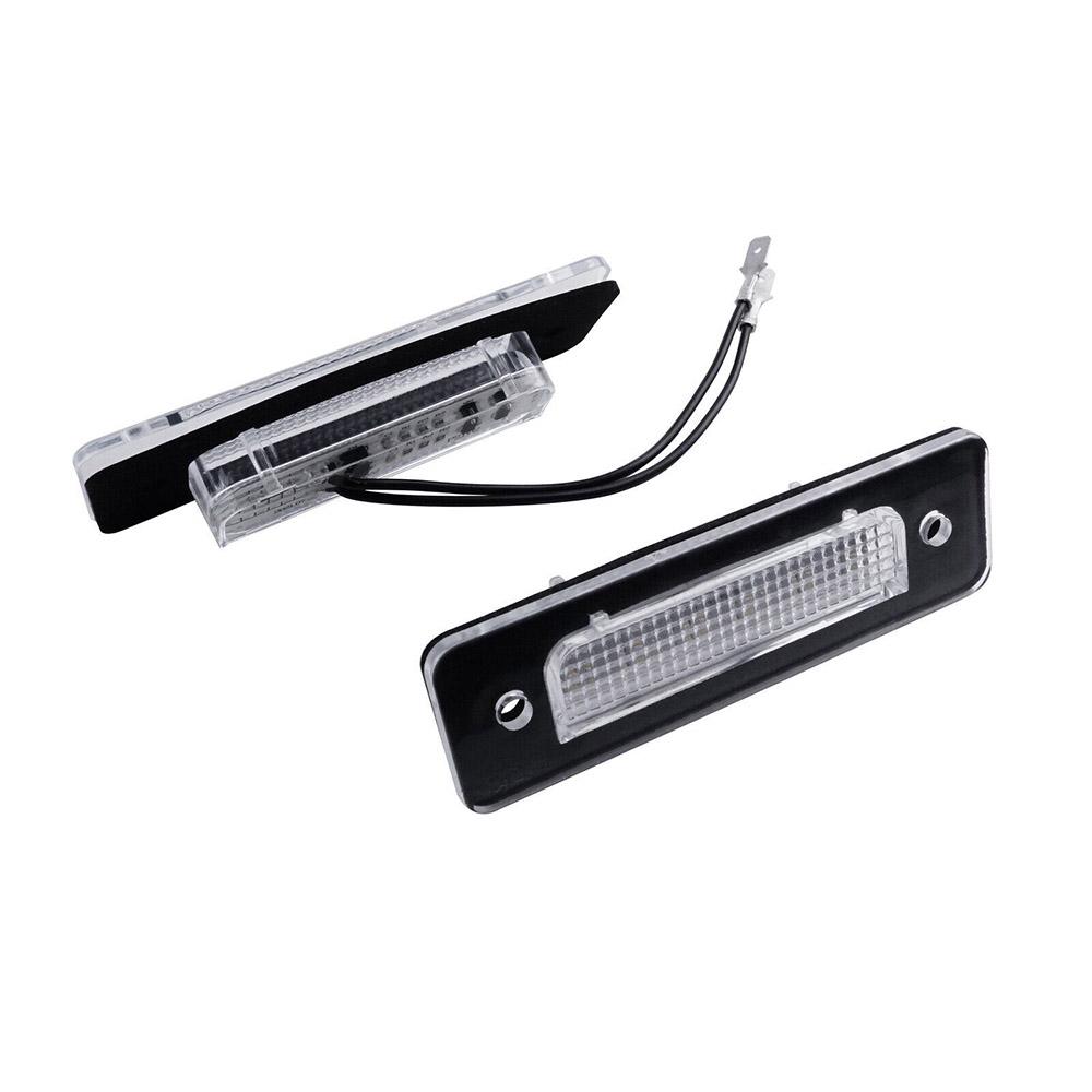 2x LED License Plate Light Lamp For BMW 3' E30 5' E28 E12 7' E23 Z1 63261372766