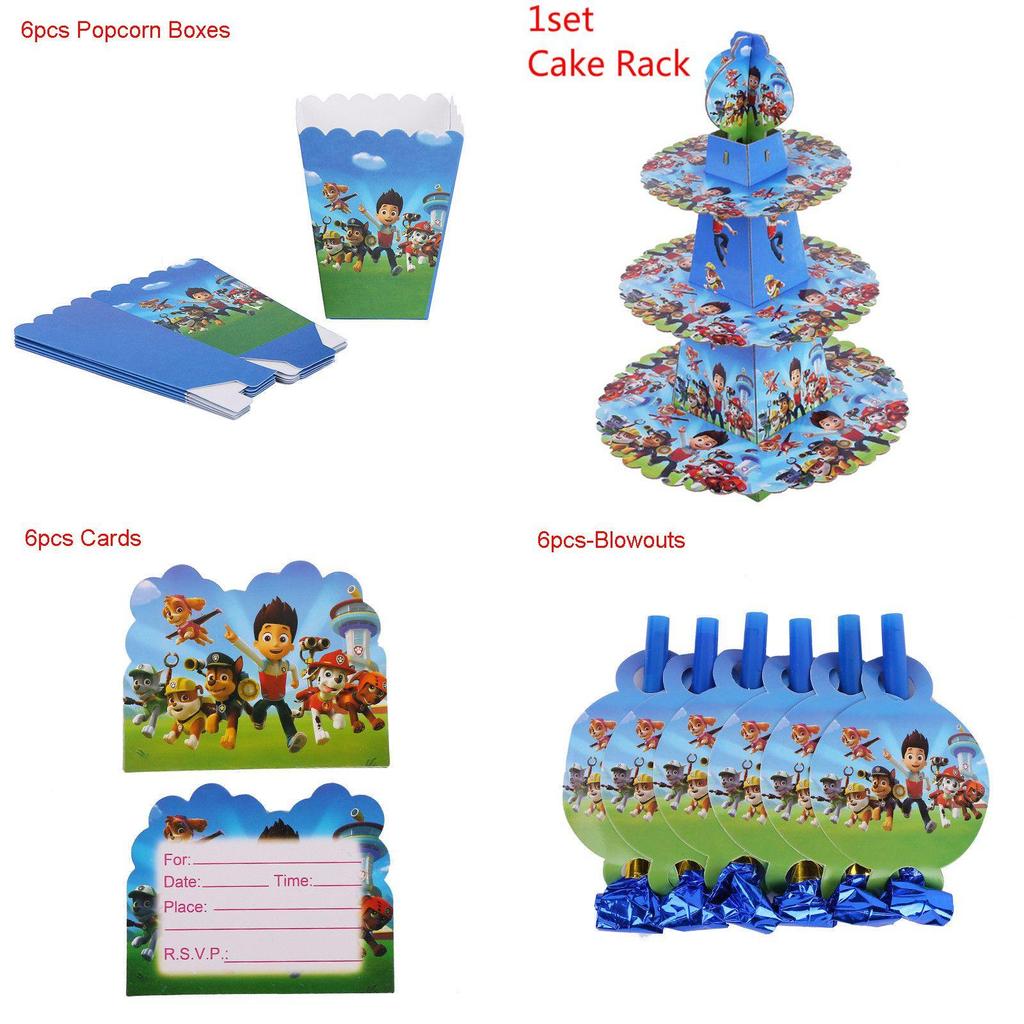 Delightful Paw Patrol Kids Theme Birthday Party Supplies For Joyful Celebrations And Decorations
