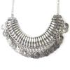 Les Trésors De Lily [N5060] - Silver 'Kilimanjaro' Designer Necklace
