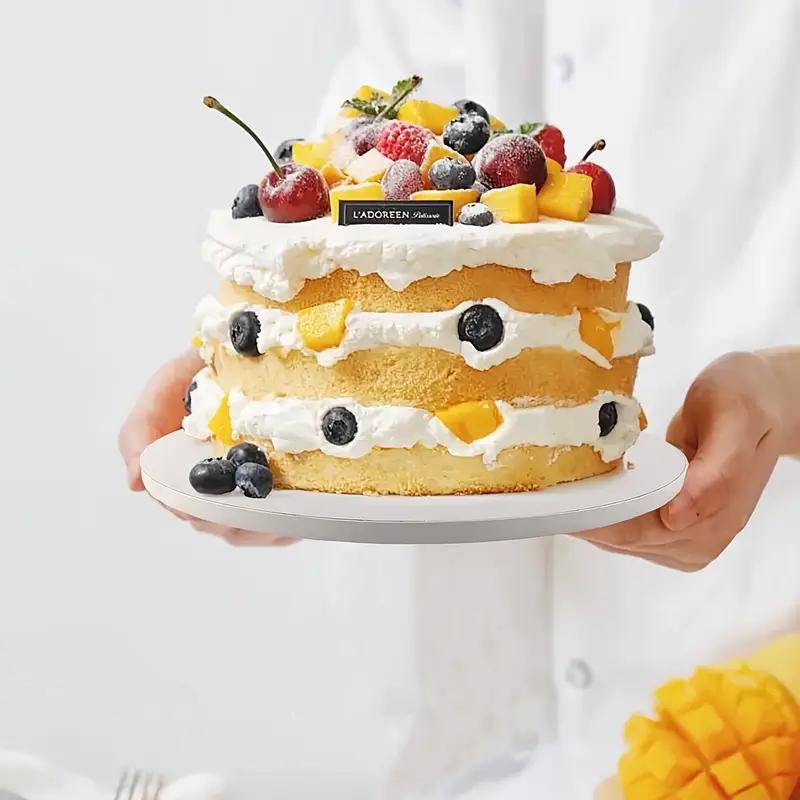 10Pcs 10inch Cake Drum Board Round Base for Wedding Birthday Party Christmas Cake Display Decoration Supplies DIY Baking Tools