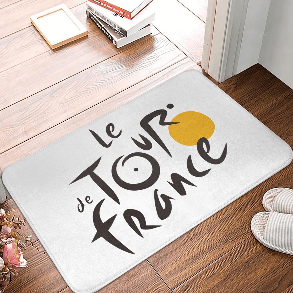Flag Of France Doormat Mat Anti-Slip French La Tour Eiffel Kitchen Bathroom Bedroom Rug Carpet 40*60cm