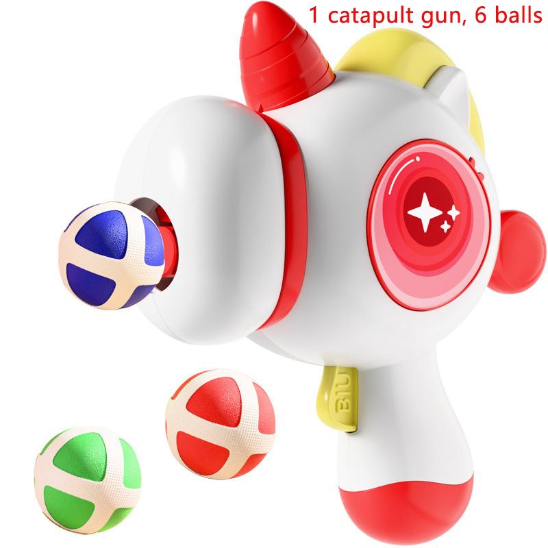 

Забавный мячик для кошки Интерактивная обучающая игрушка для питомцев Пусковая установка для снятия депрессии Игрушка для кошки Стреляющий пистолет для кошек с мячом Бесшумные игрушки