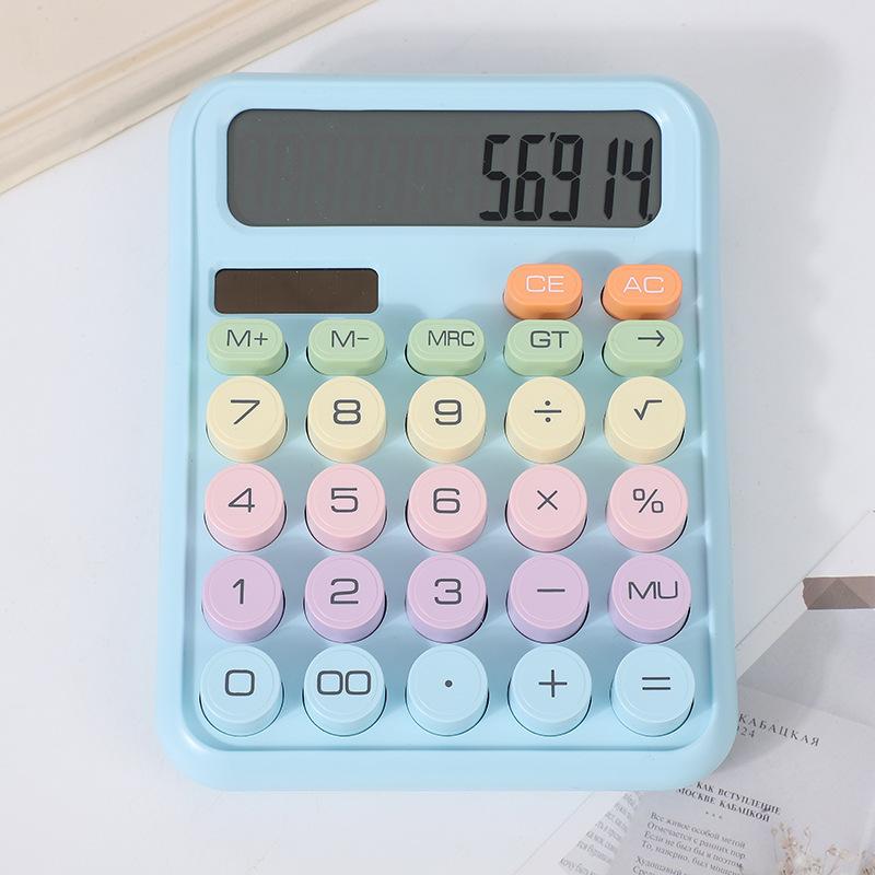 Solar Powered Mechanical Keypad Computer, Goddess High-value Personalized Calculator