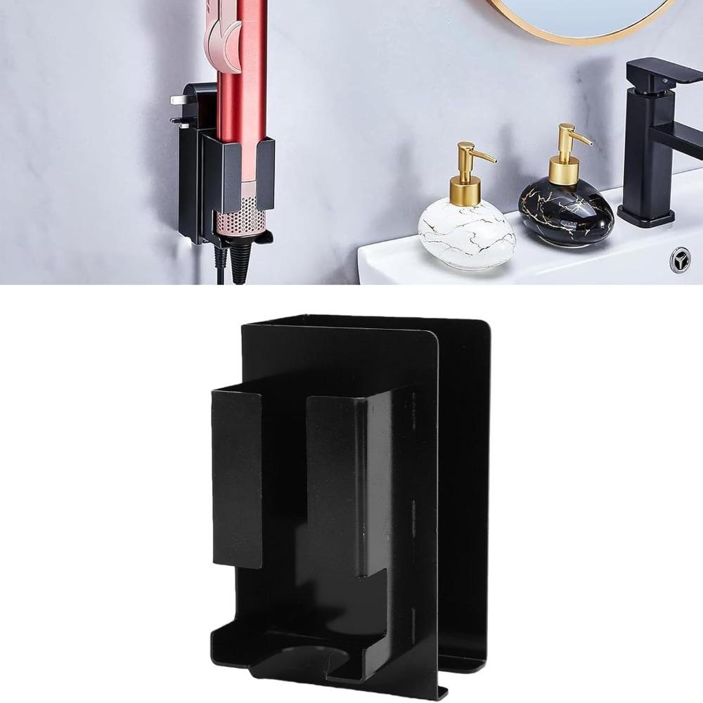 Stainless steel Hair Dryer Holder Wall Mounted Hair Tools Holder RV Bathroom