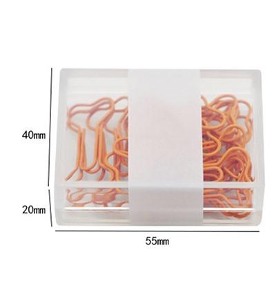 20pcs office storage, gift, metal, Bone paper clip, cute paper clip, creative clip, invisible export