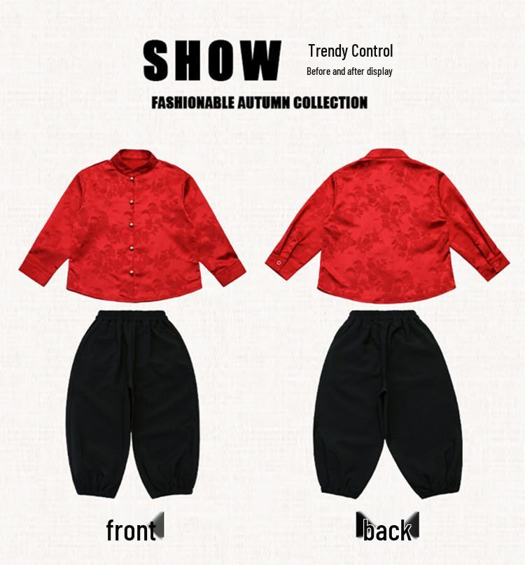Children's Hanfu 2025: Spring & Autumn Chinese Tang Suit for Boys & Girls - Performance Guoxue Set
