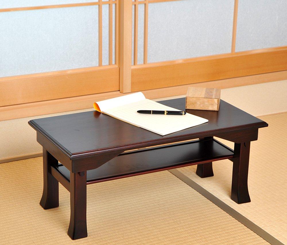 OSMAC Buddhist Altar Writing 60cm Wide X 30cm Deep X 25cm Foldable for Ideal for Memorial and Sutra Made of Natural Paulownia Desk, Desk, High,