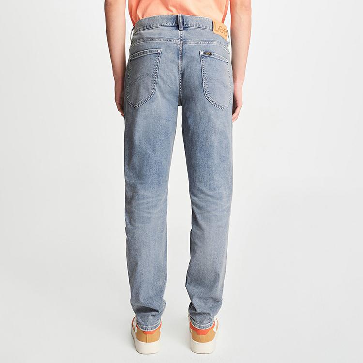 Lee Jeans Men's Light Blue Moderate Tapered Pants LMB241731200229A05199