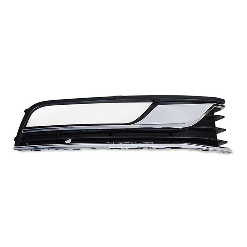 Auto Front Left Right Bumper Fog Light Lamp Chrome Grill for VW Passat B7 2012 2013 2014 2015 2016 3AD853665 3AD853666