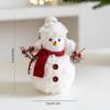 1PC Knitted Handmade Christmas Modern Simplicity Ornament Atmosphere Doll Desktop Plush Multi-element Festival