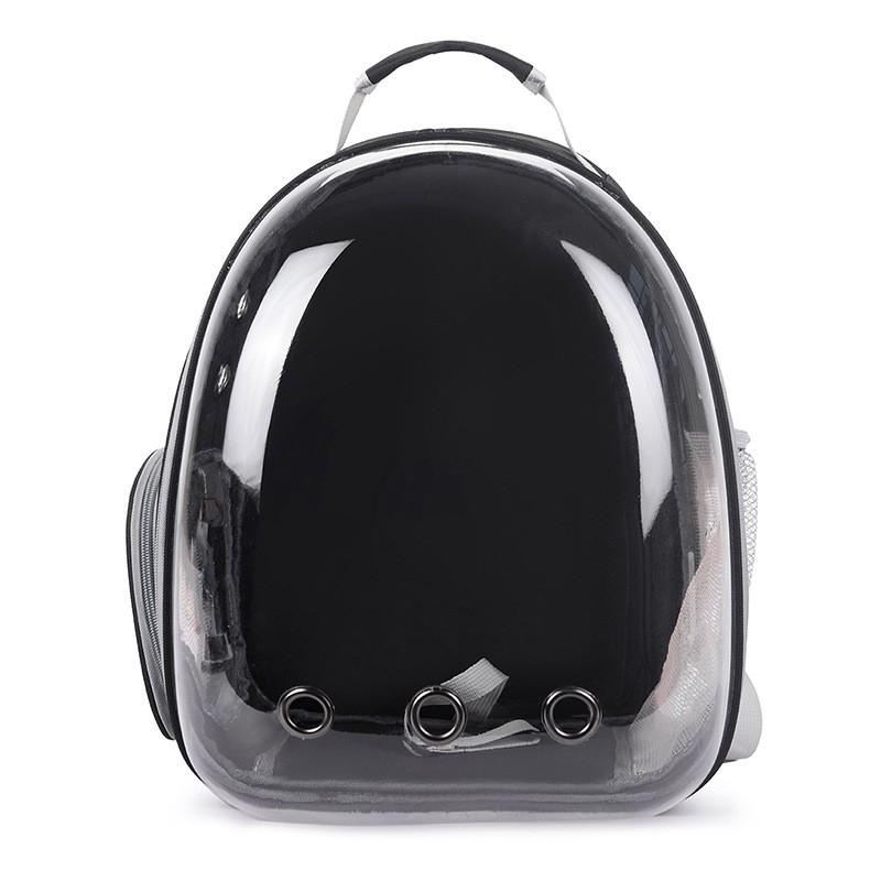 Transparent Pet Carrier Backpack Cats Dogs - Breathable Travel Bag With Side Opening 31L Capacity 5-7kg Weight Range