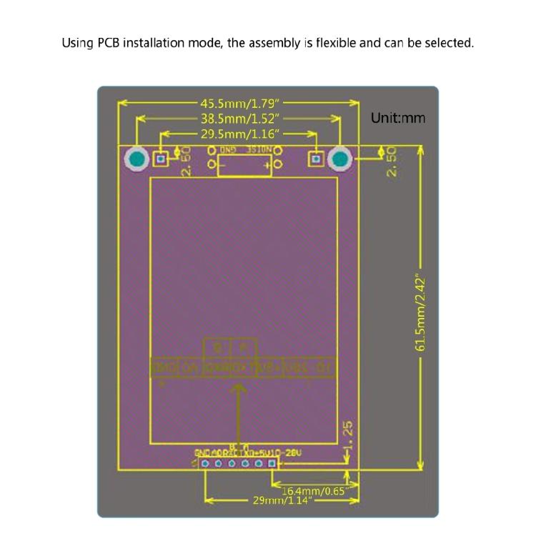 Hochleistungs-Schallsensor Dezibelmeter Schallpegelmesser Soundmodul