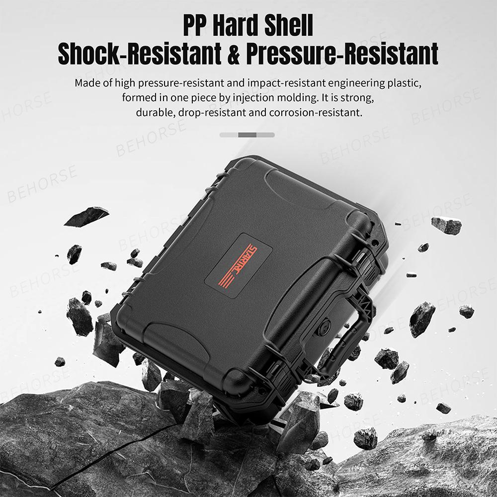 Hard-Shell Waterproof Box For DJI Osmo Action 6/5/4/3 Bag Large-Capacity Storage Case For DJI Osmo Action 6 Camera Accessories