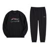 Casual Loose Pullover Sweatshirt And Comfortable Long Pants Sports Set Unisex Sets AWDUH61-1+AKLVB35-1