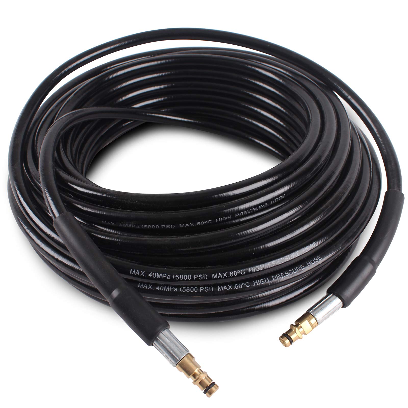 

NAMOTEK High-Pressure Washer Hose, 10m, Quick-Connect Type, Compatible with Kärcher K Series (K2, K3, K4, K5, K6, K7)