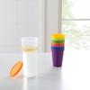 Sada 7 ks Rainbow Plastových kelímků Opakovaně použitelný hrnek na vodu Piknik Cestovní Trendy Legrační Přenosný Rainbow Suit Cup Party Dětský pohárek na pití