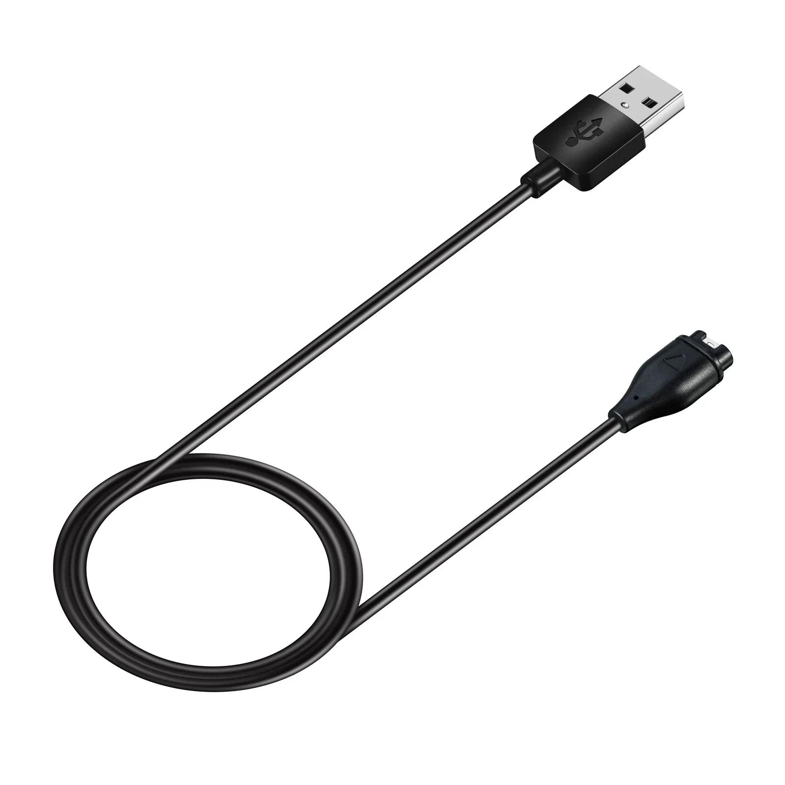 

1M USB-кабель для зарядки для Garmin Fenix 7 7S 7X 6 6S 6X 5 5S 5X Vivoactive 3 4 4S Venu 2 2S SQ с пылезащитной заглушкой