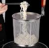 304 Stainless Steel Noodle and Soup Skimmer, Vegetable Strainer, Hot Pot Skimmer, Fine Mesh Strainer.